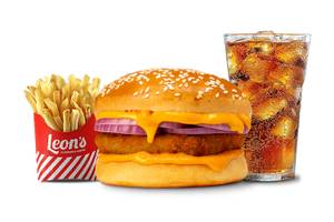 Aloo Tikki Burger Meal