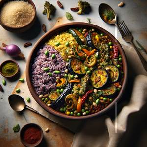 Bajra Bhakri Baingan Bharit 