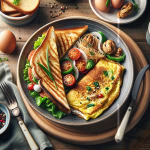 Bread Omelette