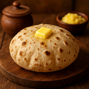 Tawa Chapati-butter