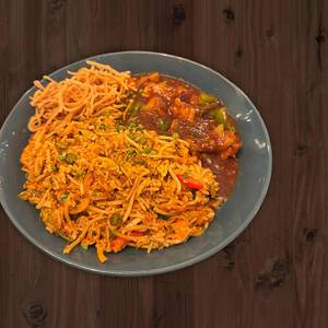 Chicken Triple Schezwan Fried Rice