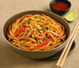 Hongs pad thai noodle veg