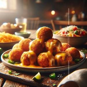 Cheese Burst Chicken Balls