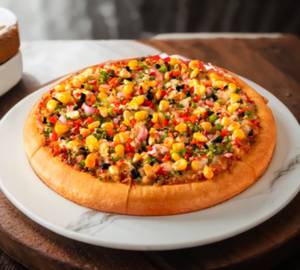 Corn Pineapple lalapeno Pizza