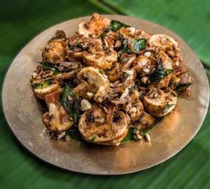Mushroom pepper fry