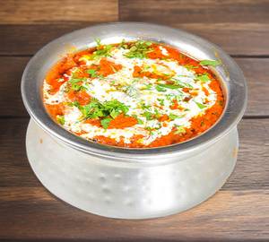 Special Sev Bhaji with Milk