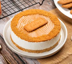 Eggless Biscoff Cheesecake (450 Grams)