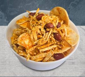 Aloo Sew Moongfali Mix Namkeen   [Spicy]