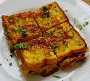 Bread omlette