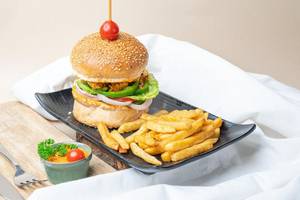 Paneer Tikka Burger