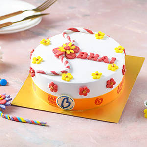 Black Forest Rakhi Cake