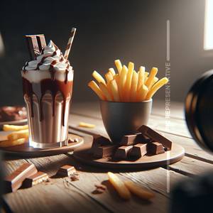1 Kit Kat Shake + 1 French Fries                                                                                                     