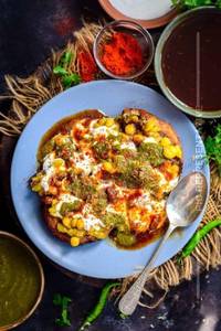 Aloo Tikki Papdi Chaat