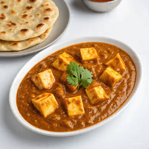 Paneer butter masala with 2 porotta