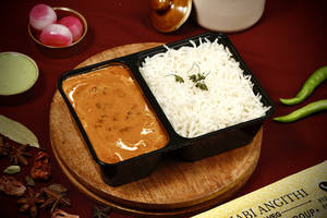 Dal Makhani Rice Box With Boondi Raita[125ML]