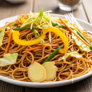 Veg hakka noodles                                                     