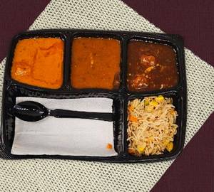 Spl Veg Manchurian+ Rajma Masala Thali
