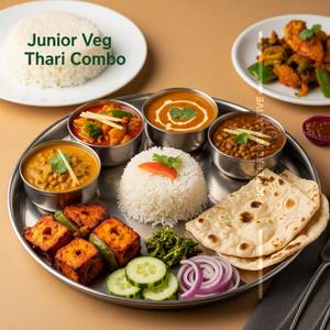 Junior Veg Thali Combo