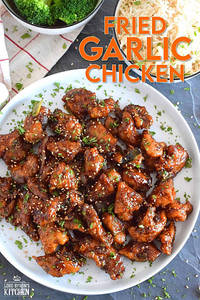 Garlic Chicken Dry