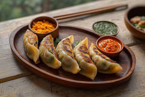 Steam Paneer Tikka Momos