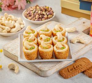 Dry Fruit Biscoff Tart