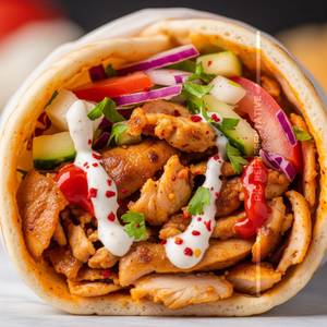Mexican Chicken Shawarma Roll