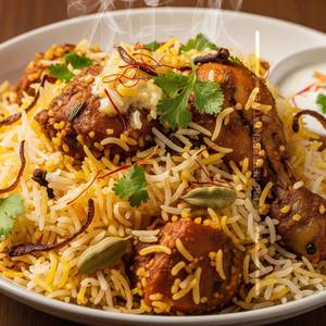 Chicken dum biryani            