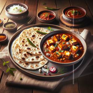 1 Paneer Lababdar + 4 Roti Butter                                                                                                                           