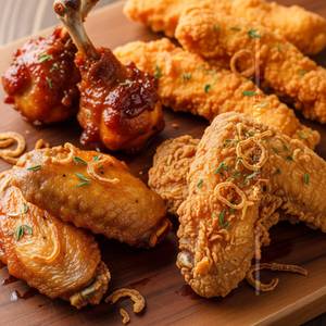 Wings 2 Pcs+ Lolipop 2Pcs + Stripes 2 Pcs