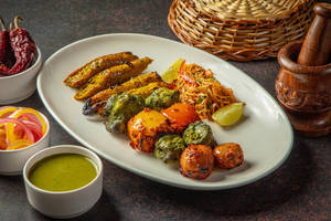 Veg Tandoori Platter [12 Pieces]