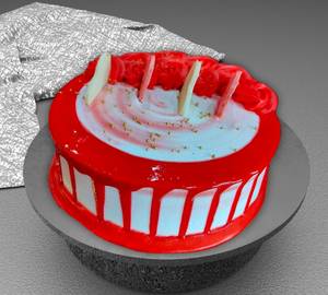 Strawberry cake 500 gm