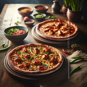 Tandoori Chicken Pizza [6 Inch]