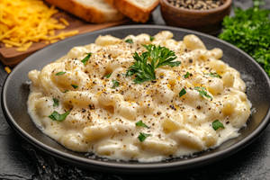 Mac and cheese veg pasta