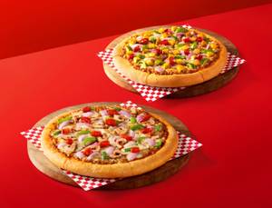 1 Bold BBQ Veggies (Medium) + 1 Tandoori Paneer (Medium)