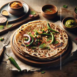 Lachha Paratha