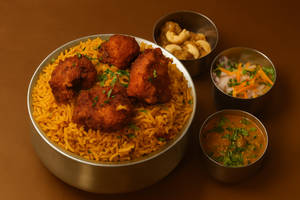 Chicken 65 Biriyani