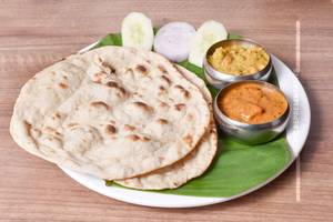 Butter Paratha Without Korma