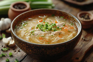 Veg clear soup