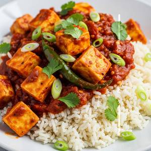 Chilli Paneer Rice