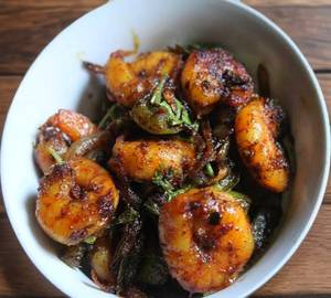 Prawns pepper fry