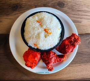 Ghee Rice+ Chicken Kabab