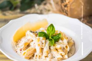 Penne Cheese White Sauce Pasta