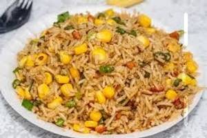Baby corn fried rice 
