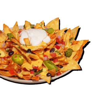 Cheesy Loaded Nachos