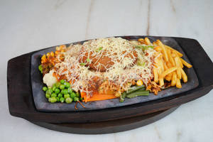 Corn Cheese Cutlet Sizzler