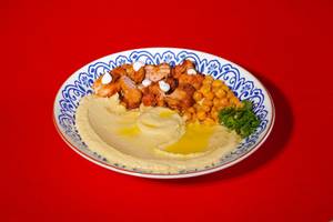 Classic Hummus Loaded With Chicken Tikka