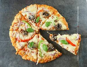 Double Cheese Hot To Hell Pizza Spicy