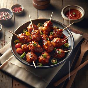 Chicken Lollipop Schezwan Style