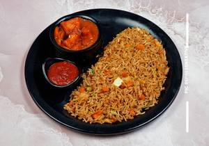 Fried Rice with Cheese Chilli 