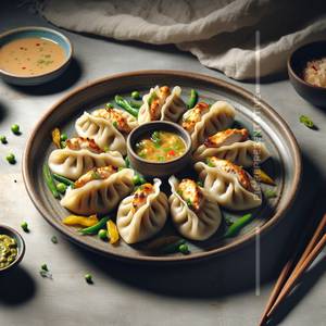 Chicken momos